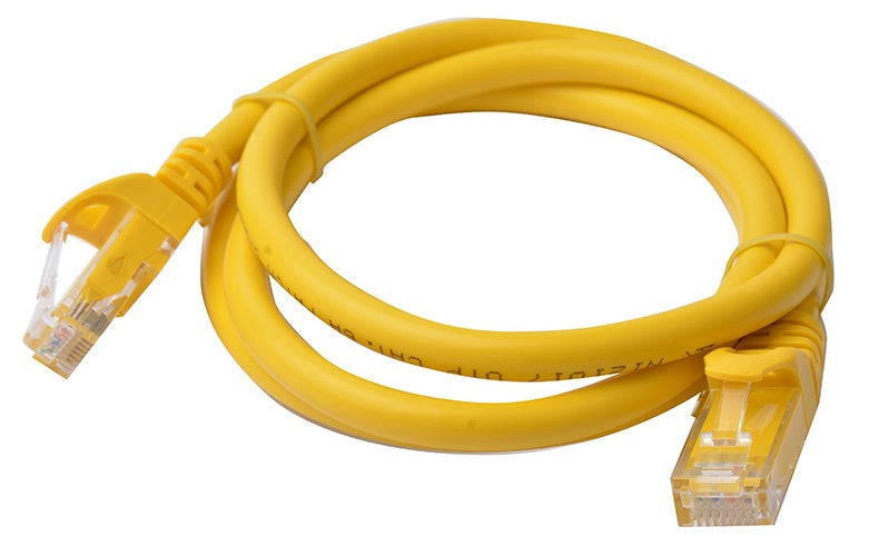 8Ware CAT6A Cable 1m - Yellow Color RJ45 Ethernet Network LAN UTP Patch Cord Snagless 8Ware CAT6A Cable 1m - Yellow Color RJ45 Ethernet Network LAN UTP Patch Cord Snagless